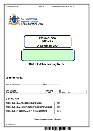 lo assignment grade 9 term 1