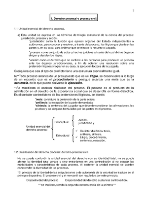Evolución de la doctrina procesal - Evolución de la doctrina procesal ...
