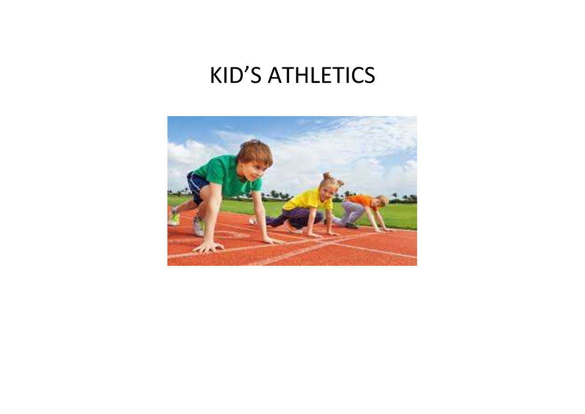 Manual kids athletics Grupo 2 KID’S ATHLETICS DATOS GENERALES Lugar