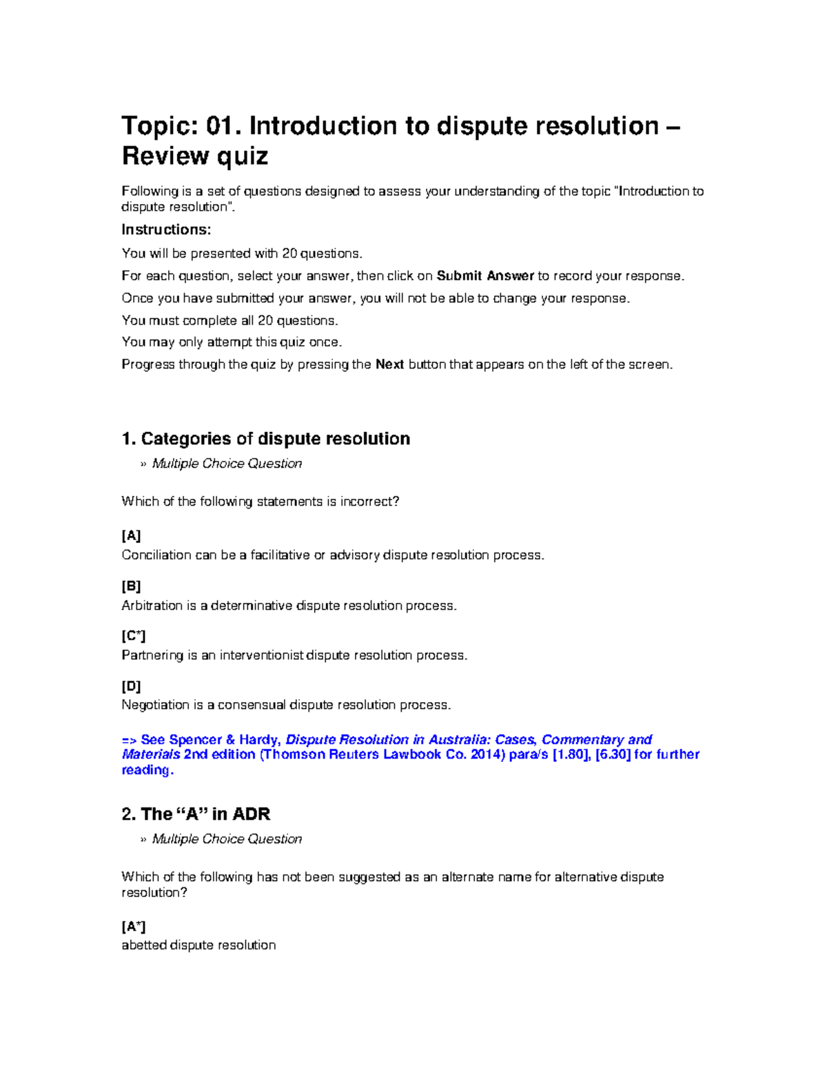 01-introduction-review-quiz-topic-01-introduction-to-dispute