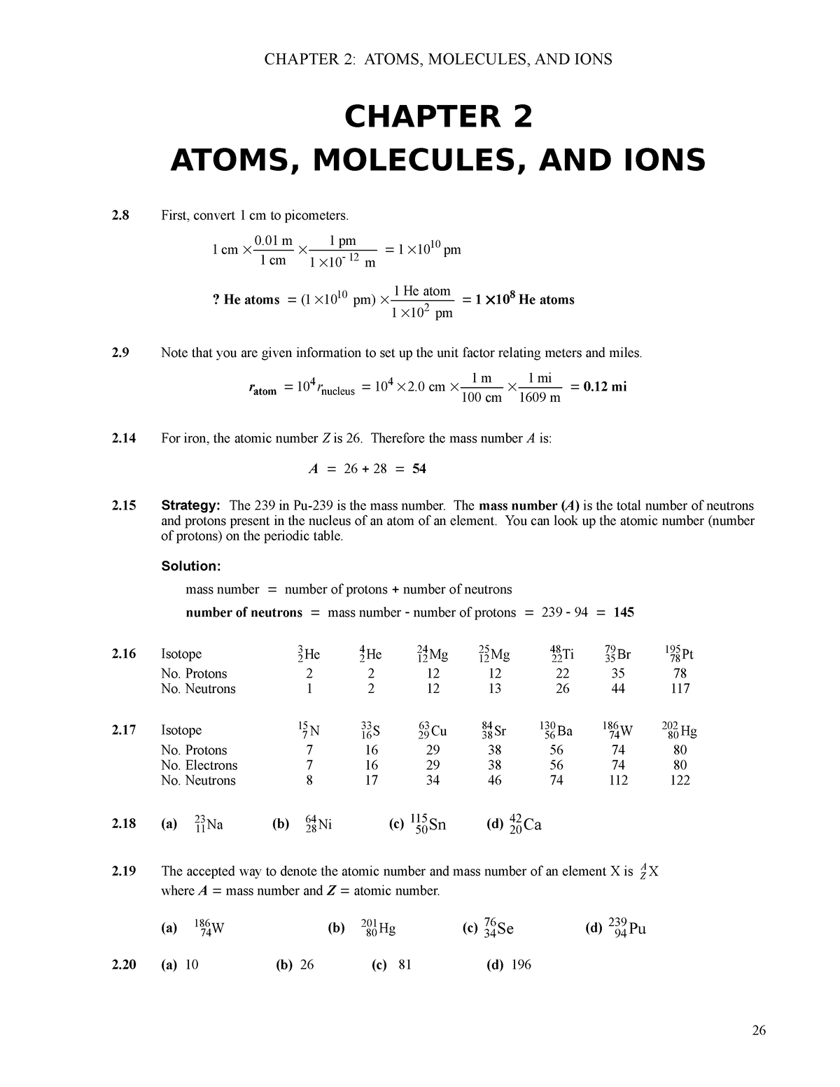 000000000000000000000000000000 - CHAPTER 2 ATOMS, MOLECULES, AND IONS 2 ...