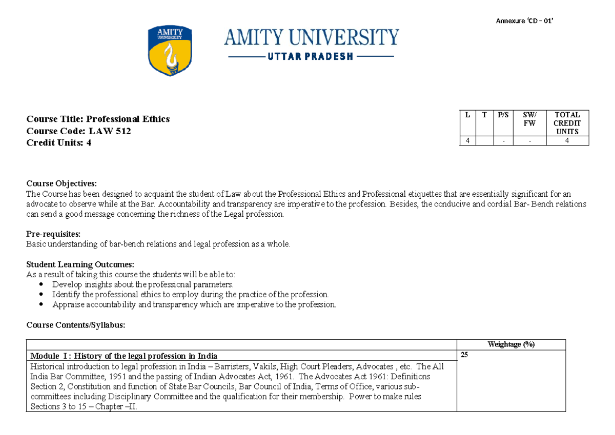 New Syllabus 15152015 12440387 - Annexure ‘CD – 01’ Course Title ...