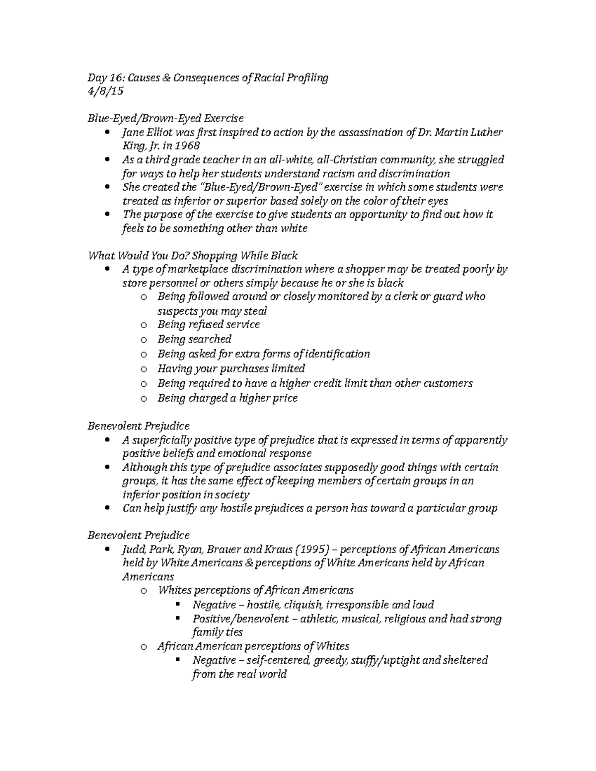 Day 16 - DSOC Week 8 - Lecture 16 - Day 16: Causes & Consequences of ...
