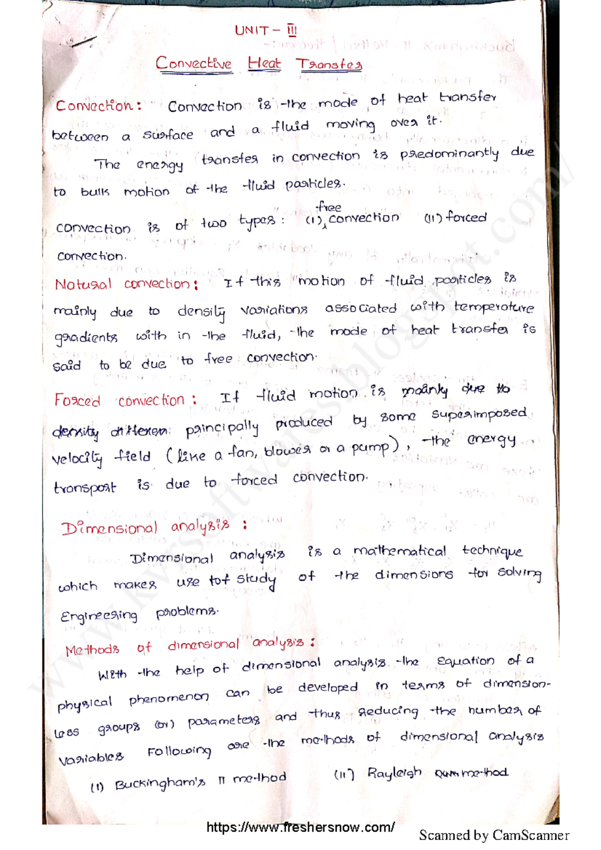 Jntuk R20 B.Tech Mechanical 3-2 Heat Transfer Unit 3 Notes - Bcme ...