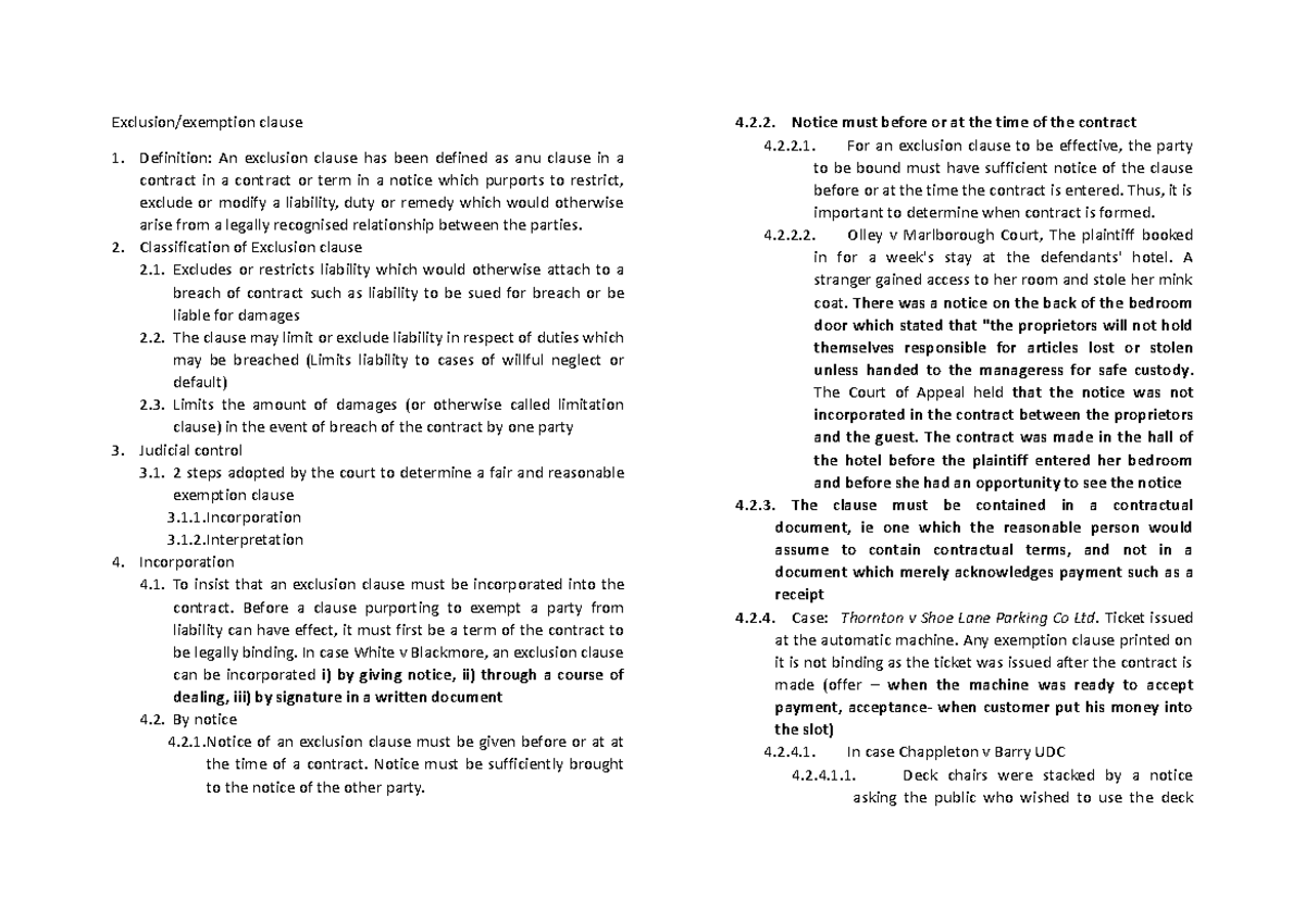 exemption-clause-tort-exclusion-exemption-clause-definition-an