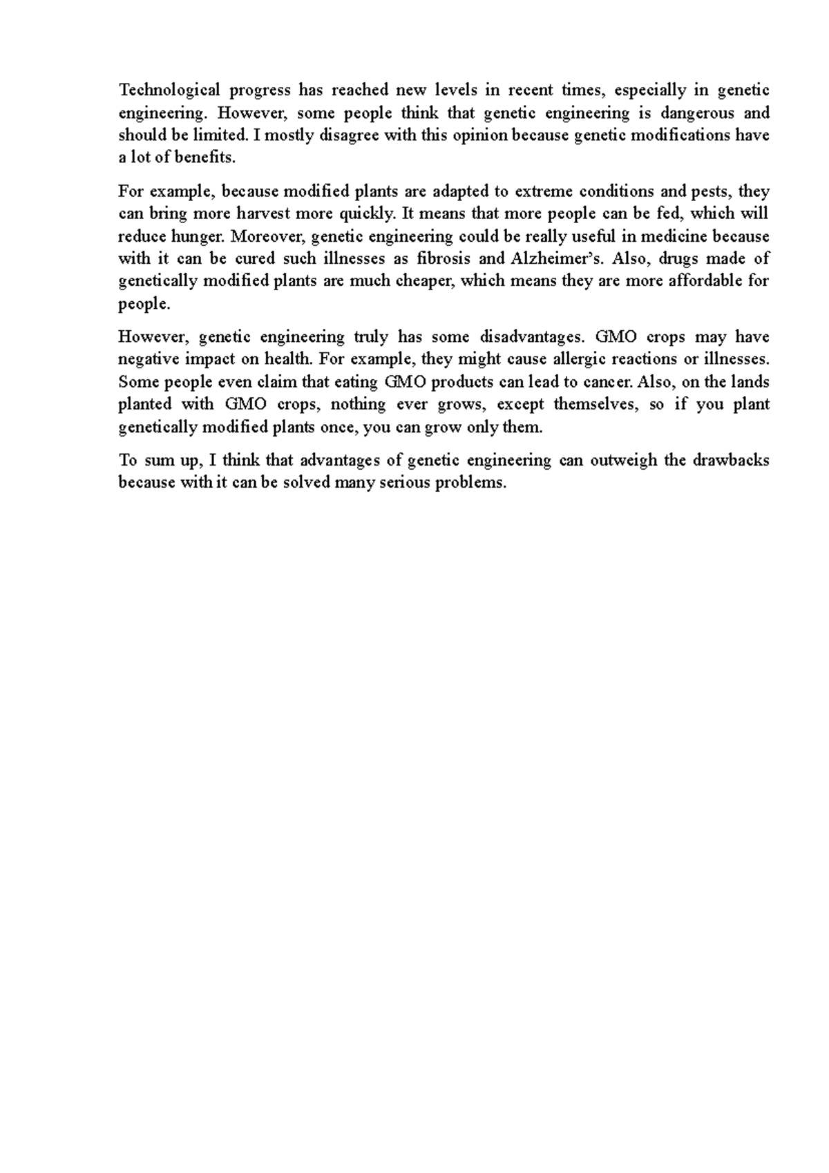 Genetic engineering - Technological progress has reached new levels in ...