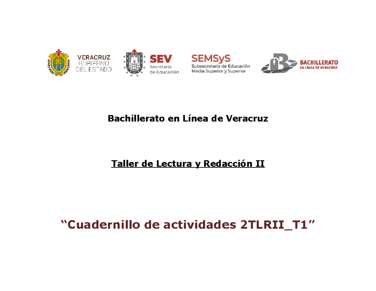 Zamora Xanimaa Tlrii T1 - Bachillerato en Línea de Veracruz Taller de