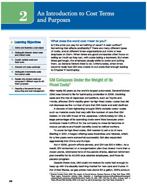 Costacc Notes - CHAPTER 2: COST CONCEPTS AND BEHAVIOR BASIC COST ...