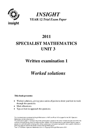 Specialist Maths 2 Formula sheet Final 8May2015 - SPECIALIST ...