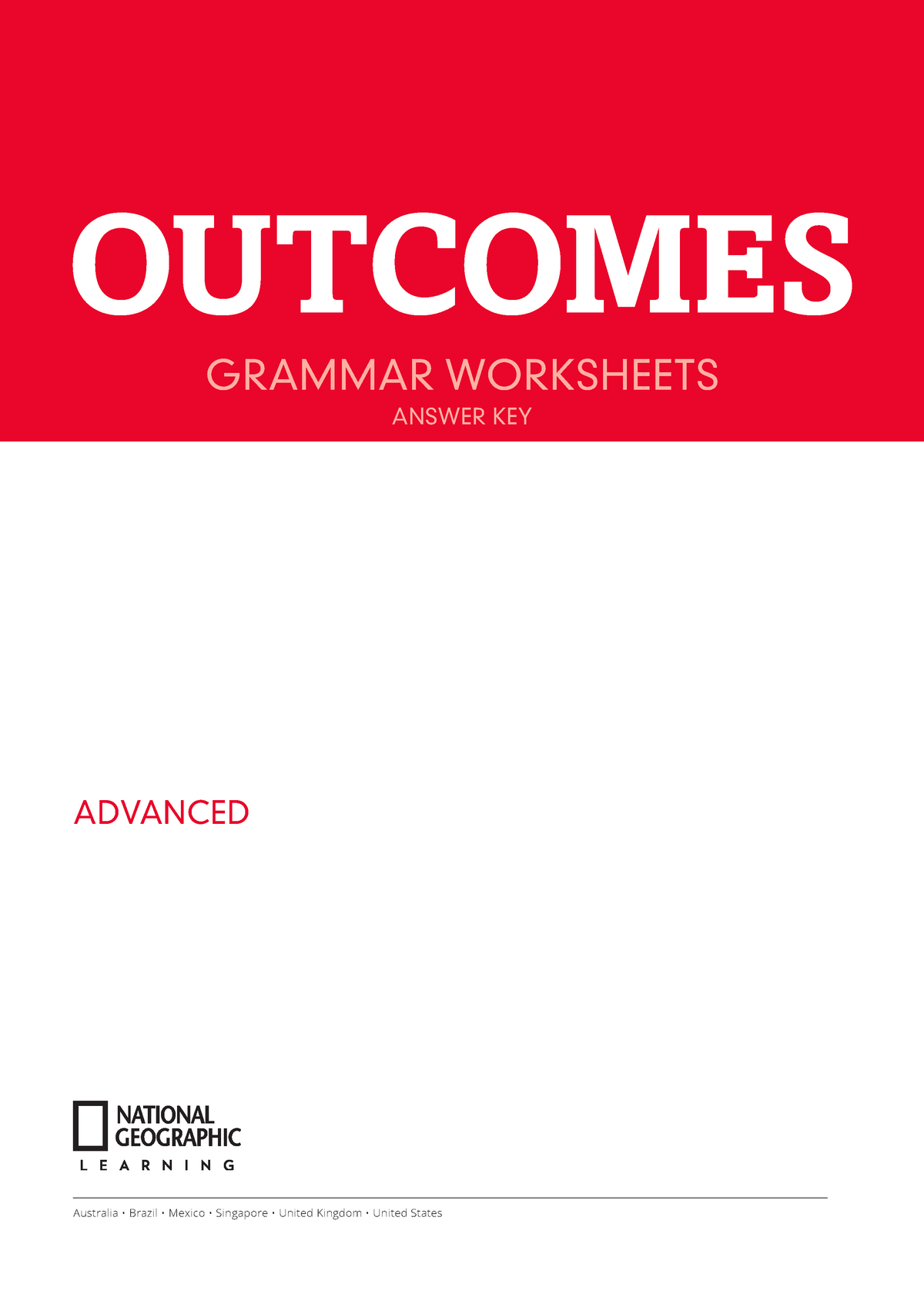 Advanced Grammar Worksheets Pdf