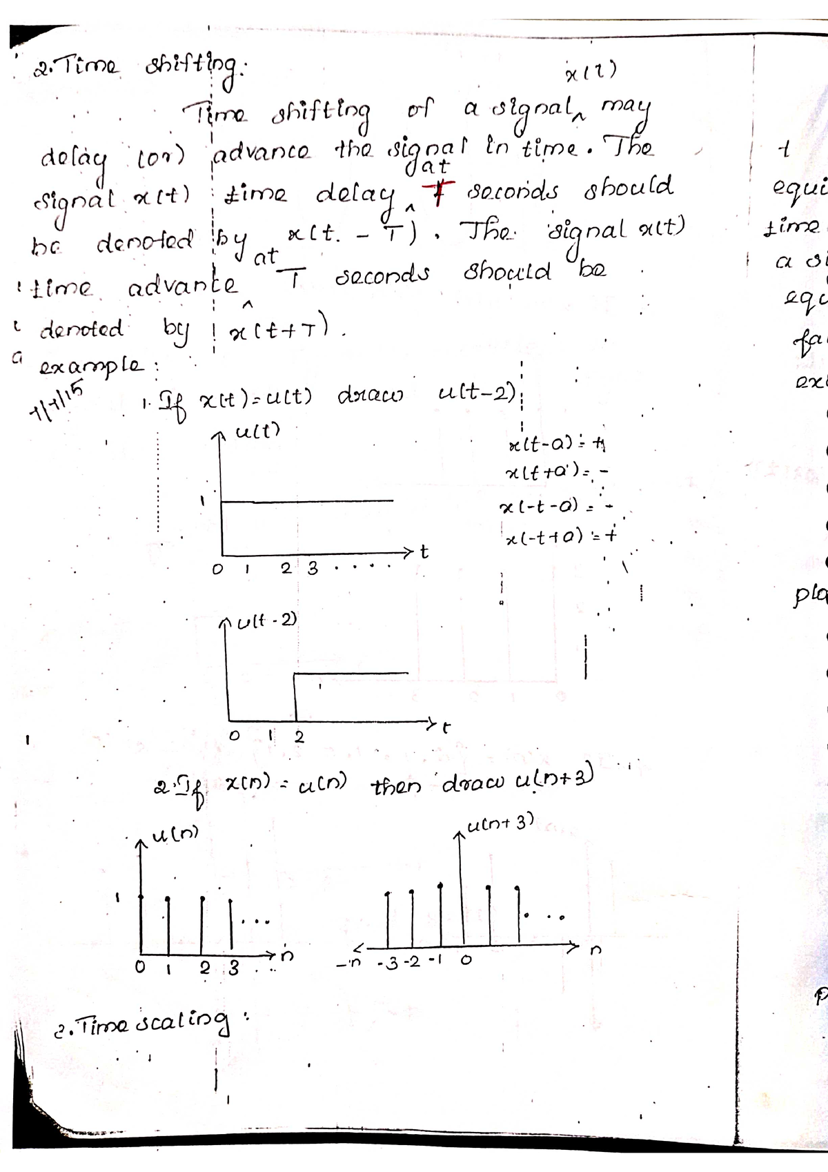 Signals And Systems Notes 2 - Studocu