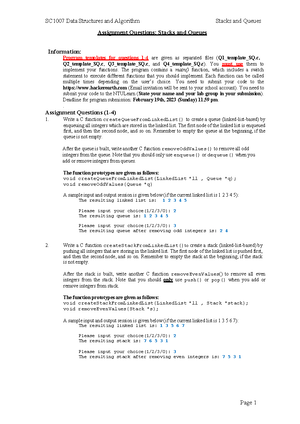 A3 - BT & BST - assignment 3 - Data Structures and Algorithms ...
