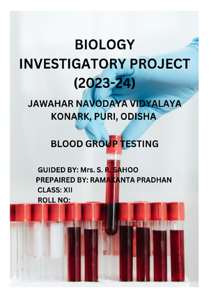 92488313 Chemistry Investigatory Project of Class XII ...