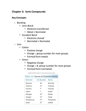 mcgraw hill connect chemistry homework answers chapter 3