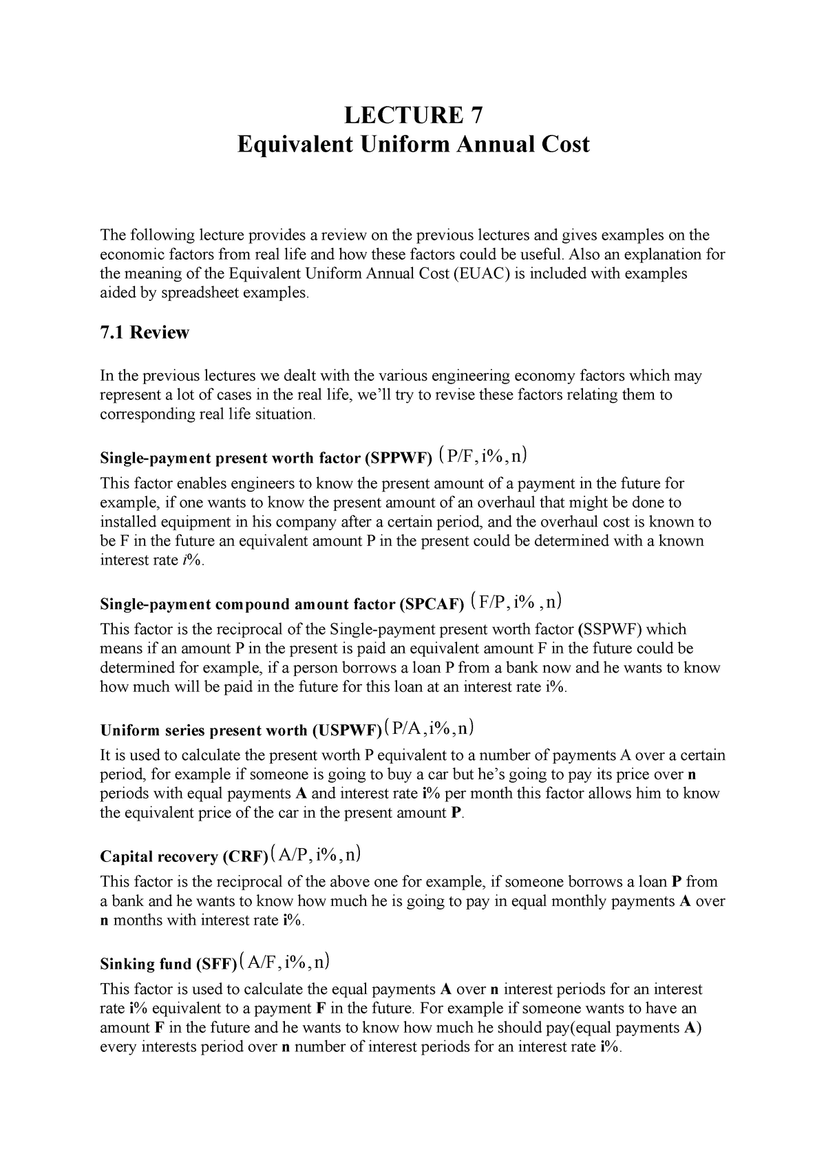 lecture-7-good-lecture-7-equivalent-uniform-annual-cost-the