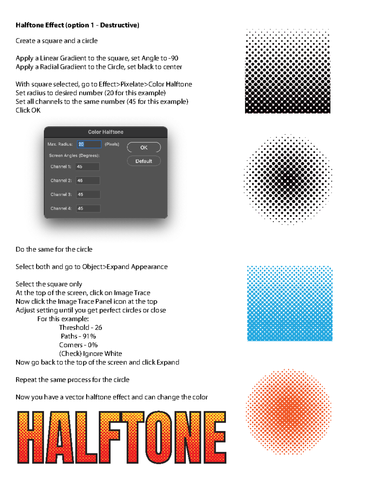 Halftone Effect - Steven Smith - Halftone Effect (option 1 ...