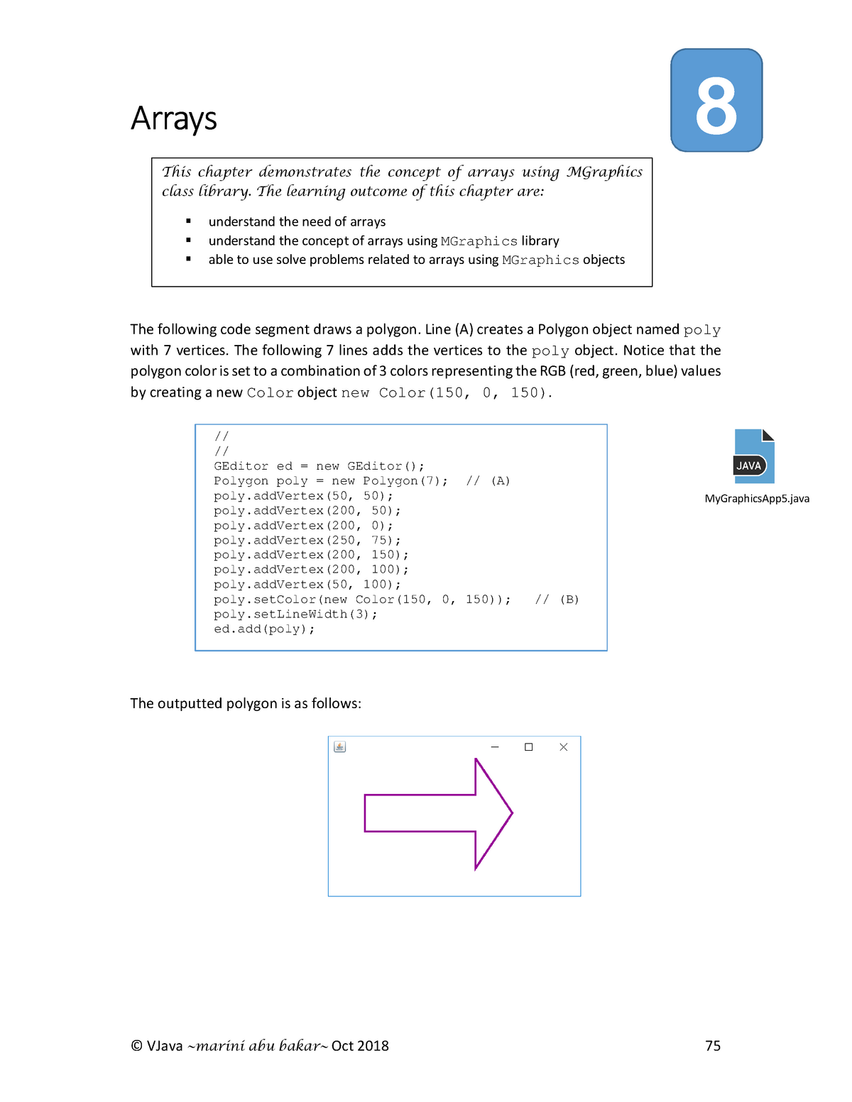 Vjava 8 Arrays Computer Programming Tttk1114 Ukm Studocu