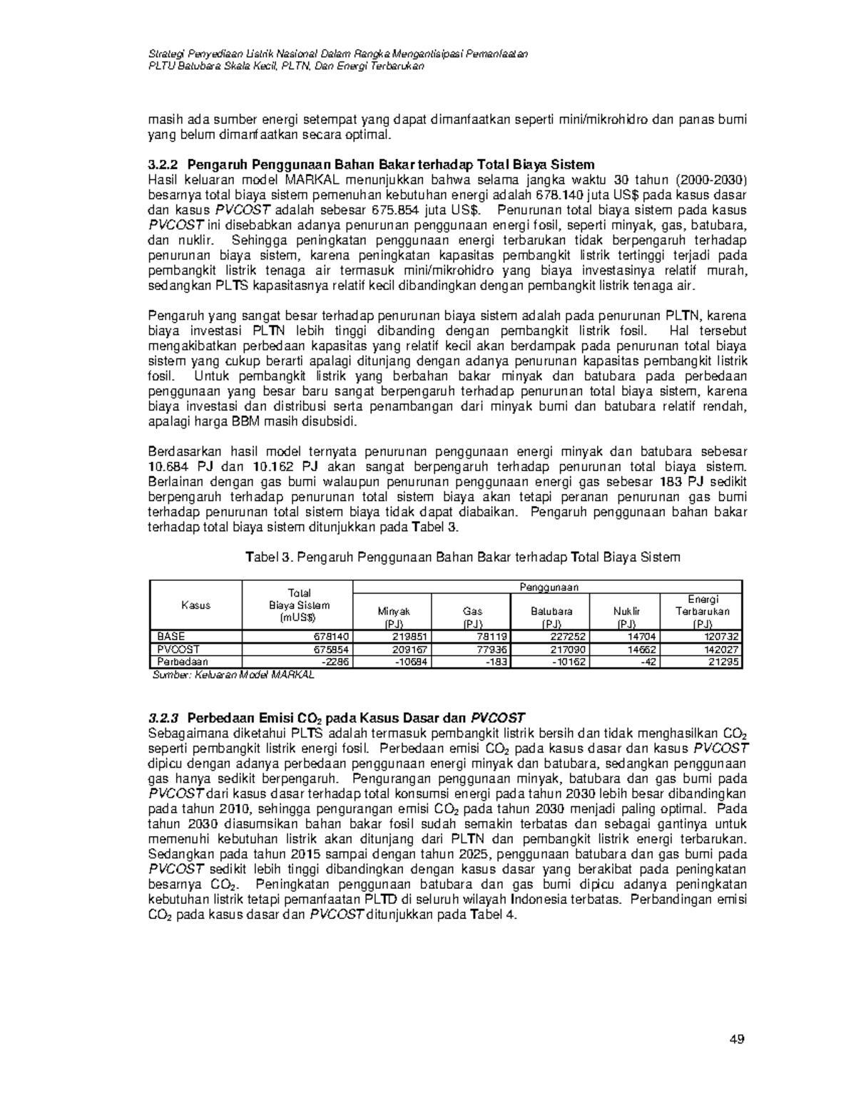 Analisis Potensi Pembangkit Listrik-3 - Strategi Penyediaan Listrik ...