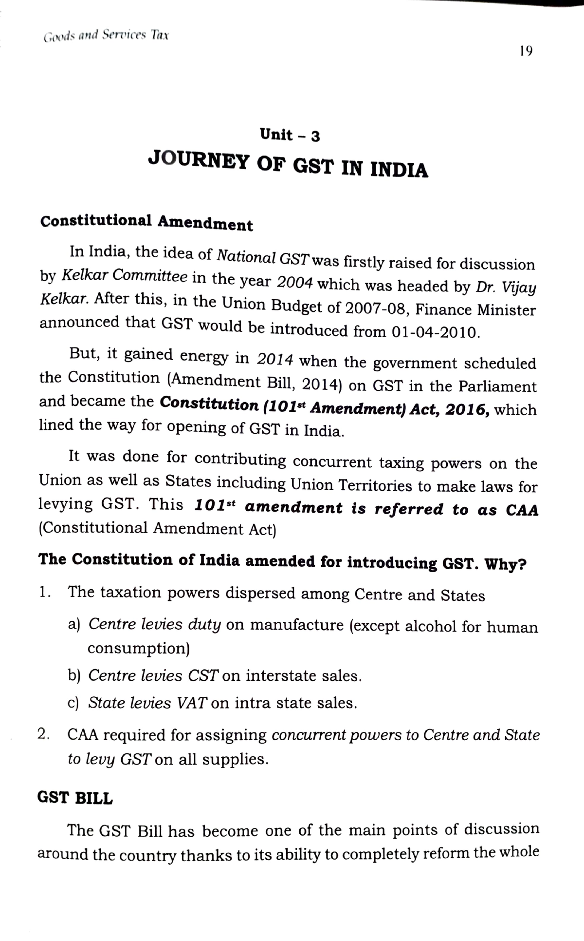 gst in india essay 150 words