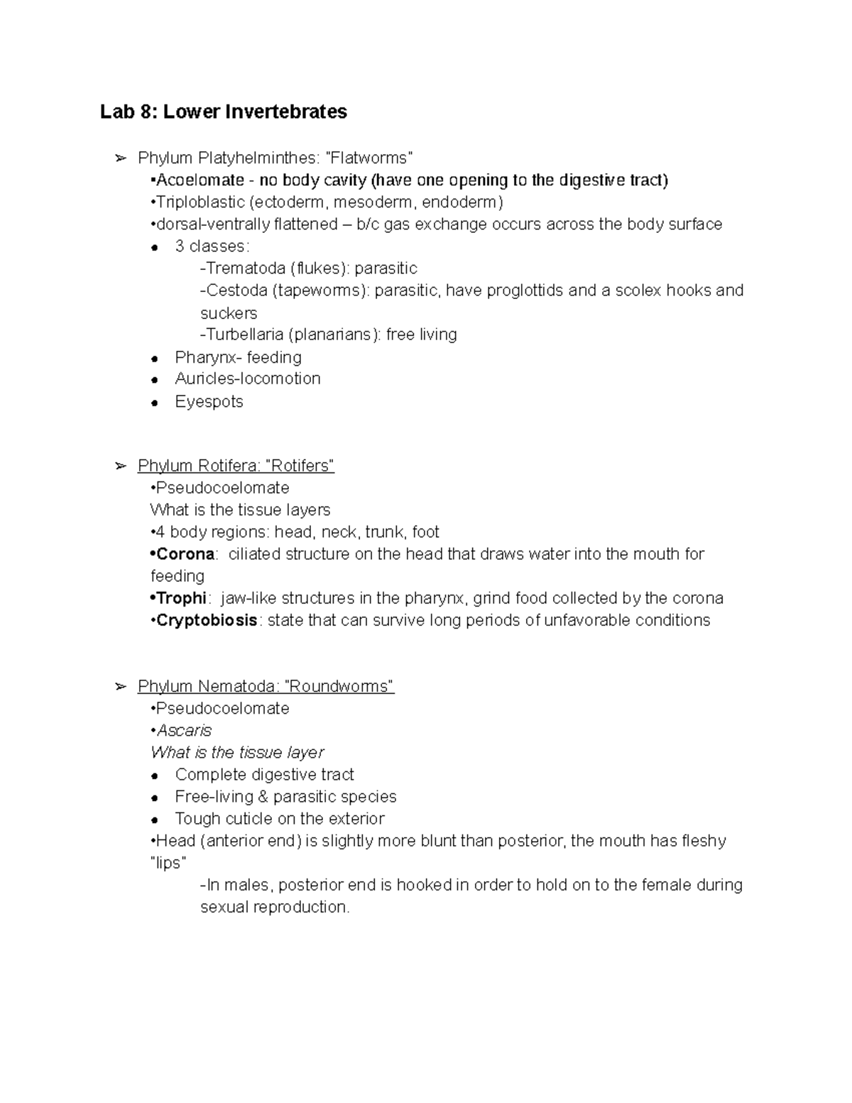 lab-8-bio-overview-of-each-lab-with-main-points-lab-8-lower