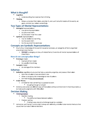PSY ch 5 notes - Summary Introduction to Psychology - Psy100 Exam 2 ...