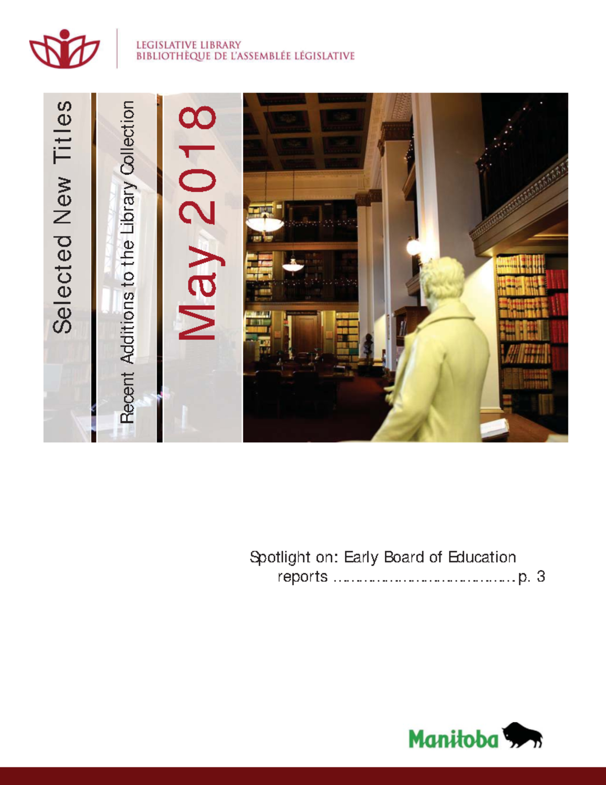 2018-05 - ... - Recent Additions to the Library Collection May 2018 ...