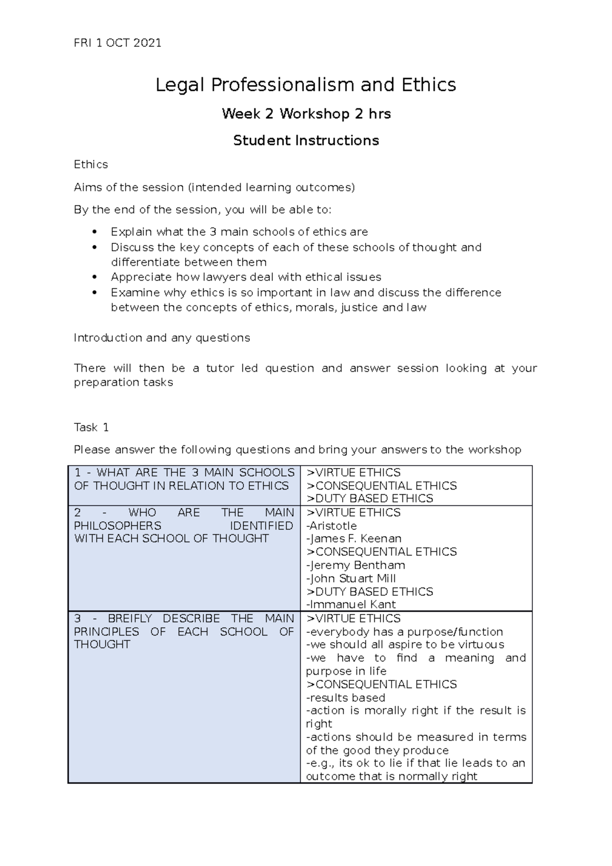LPE 2.4 tasks workshop two - 2D5Z0016 - MMU - Studocu