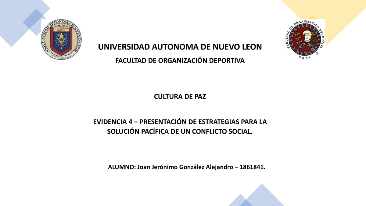 Evidencia 4 Universidad Autonoma De Nuevo Leon Facultad De OrganizaciÓn Deportiva Cultura De 4253