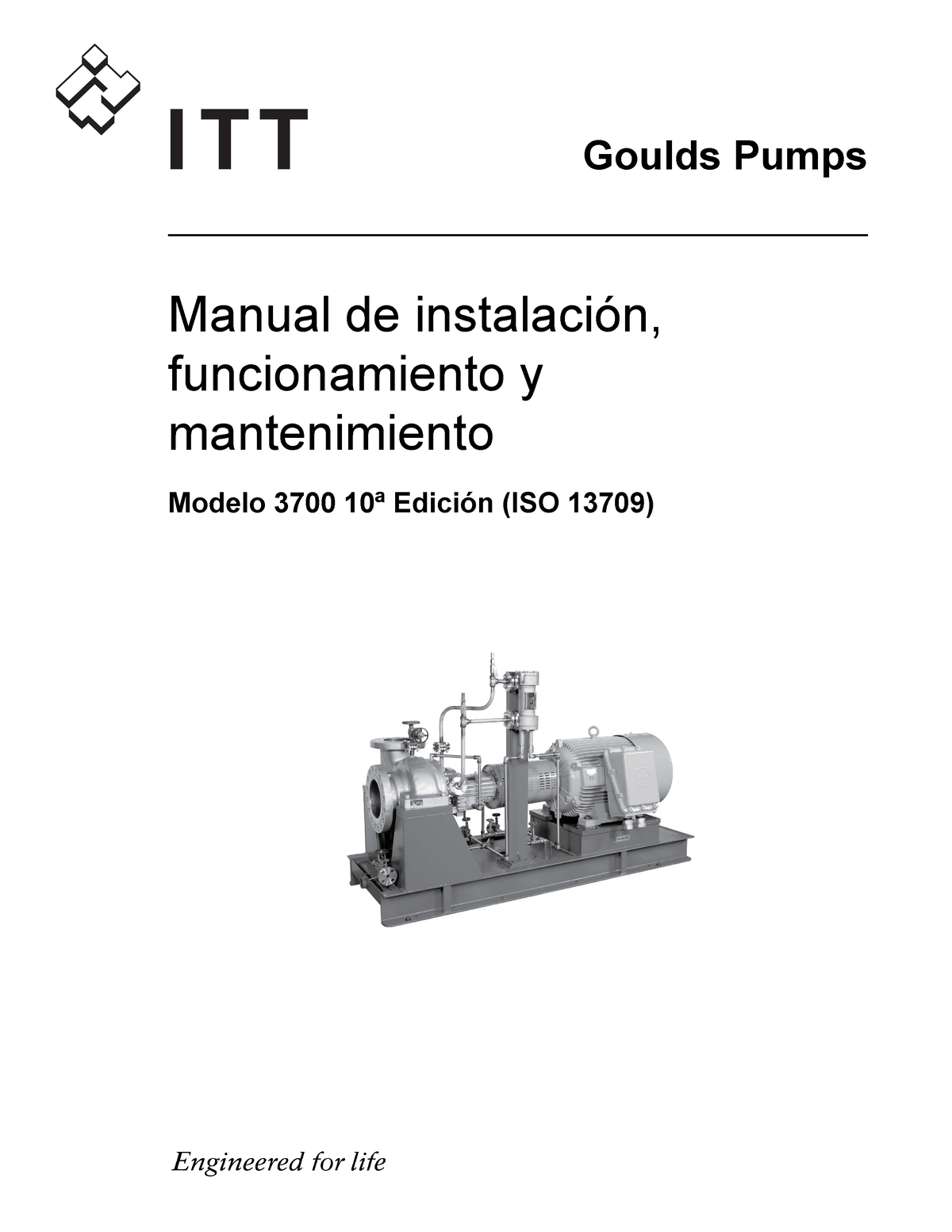 Bombas De Agua - Goulds Pumps Manual De Instalación, Funcionamiento Y ...