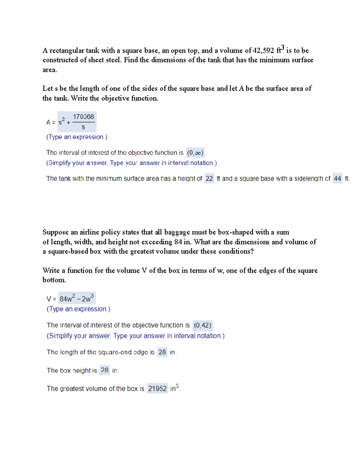 HW Section 15 Teach by Prof.Weidong Chen A rectangular tank with a