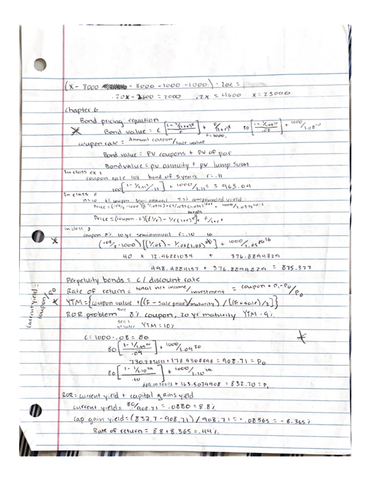 Finance 302 Lecture notes - FIN 302 - Studocu