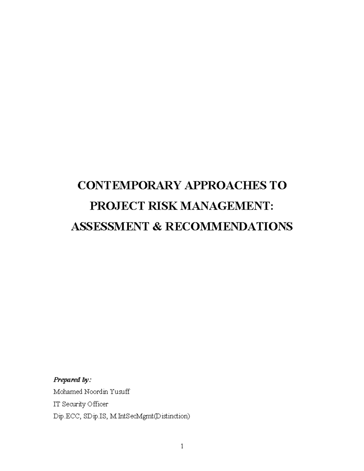 4 - 57575 - CONTEMPORARY APPROACHES TO PROJECT RISK MANAGEMENT ...