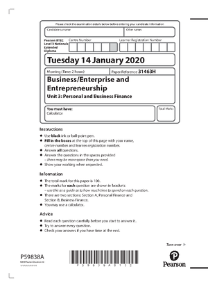 AQA 71323 W MS JUN19 - Mark Scheme For Level 3 Business Studies - A ...