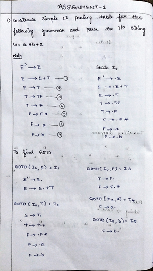 CS8602 Compiler Design Notes - CS Compiler Design Notes UNIT 1 ...