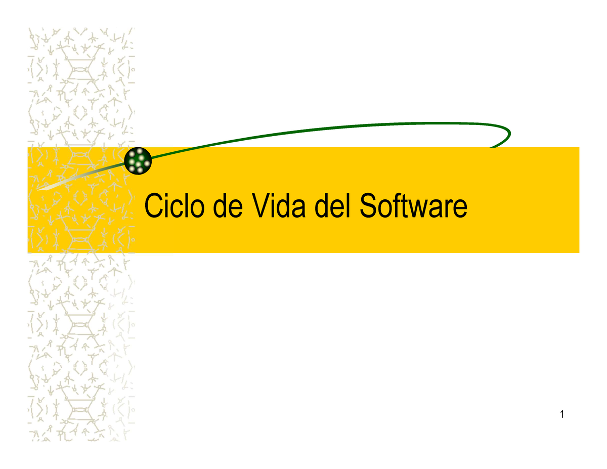 Tema 3 Ciclo De Vida Del Software Ciclo De Vida Del Software ¿que Queremos Decir Con Ciclo 1924