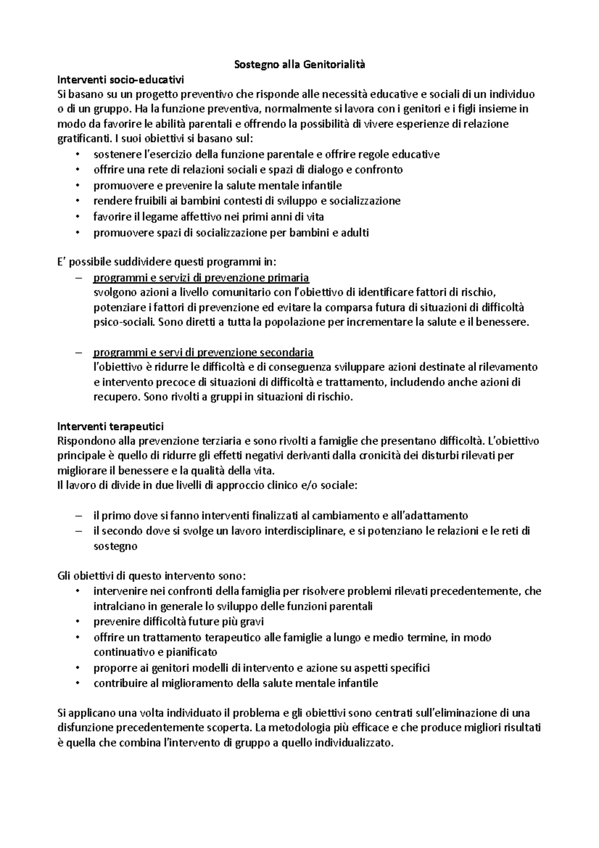 effetti negativi di incontri precociprofili del sito di aggancio
