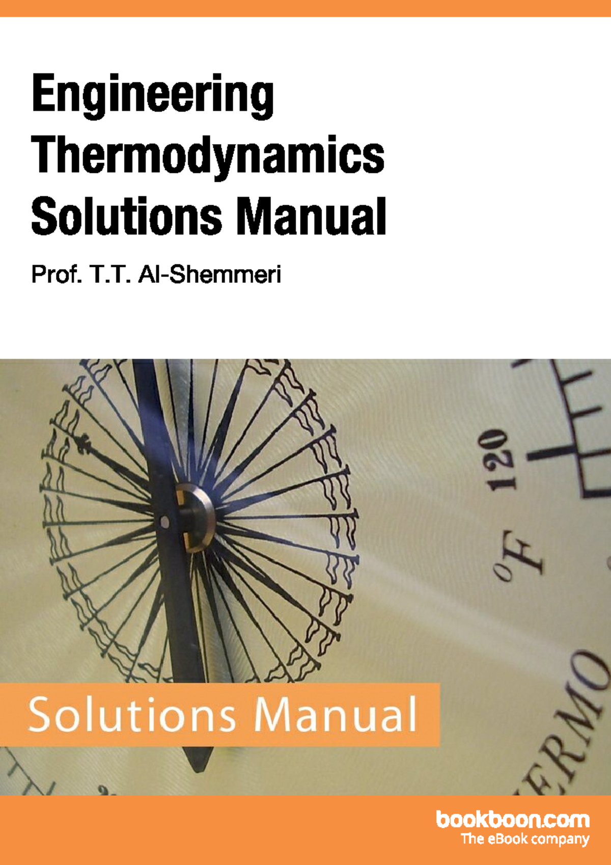 Engineering thermodynamics solutions manual 2 Prof. T. AlShemmeri Engineering Studocu