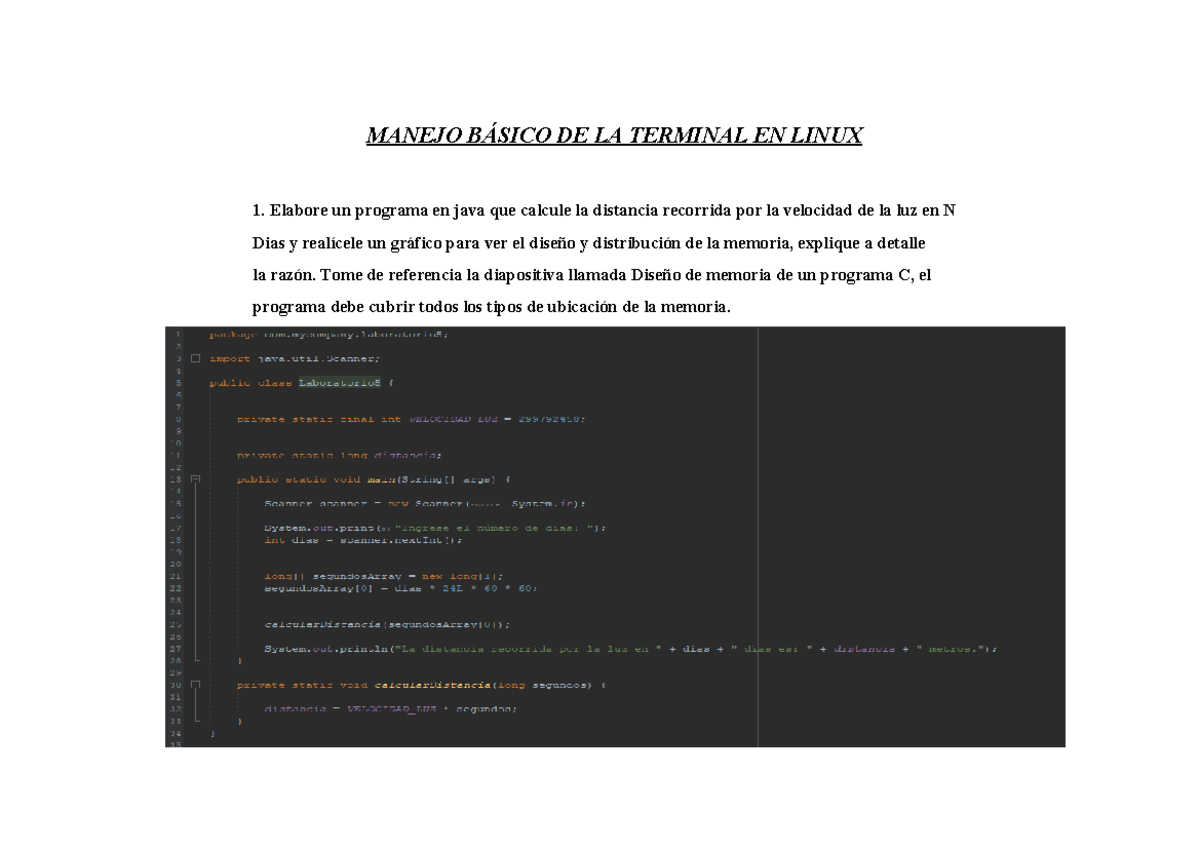 Manejo de la terminal de Linux - MANEJO BÁSICO DE LA TERMINAL EN LINUX ...