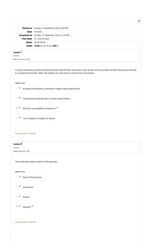 Una Prelim Lab Quiz 2 Attempt review - Started on Tuesday, 14 May 2024 ...