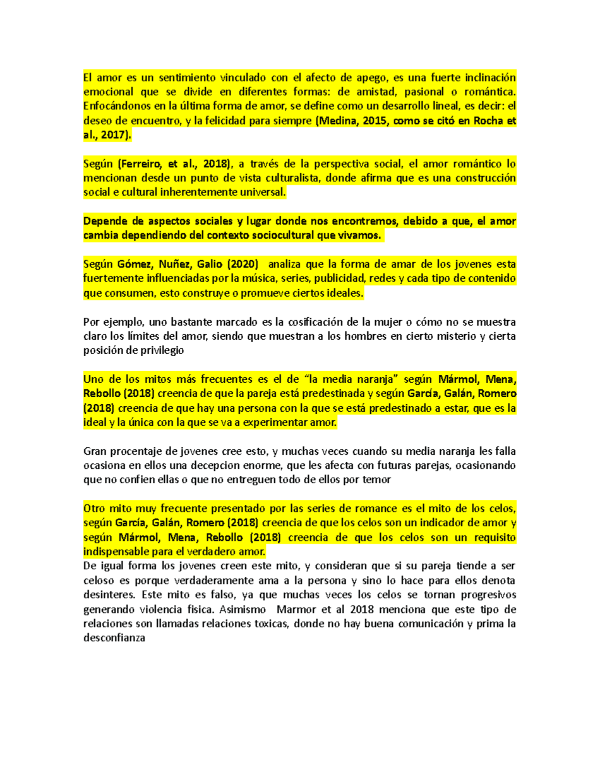 Apuntes Sociologia - El Amor Es Un Sentimiento Vinculado Con El Afecto ...