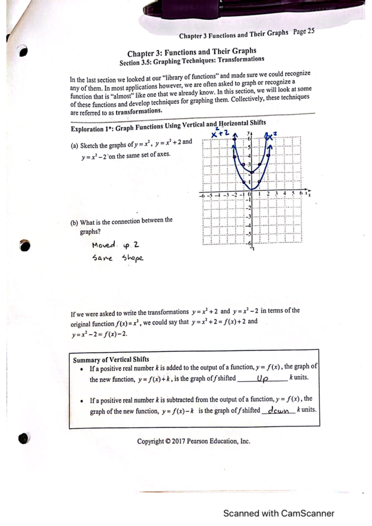 Math 131 3.5 and 3.6 - Chapter 3 Functions and Their Graphs Page 25 ...