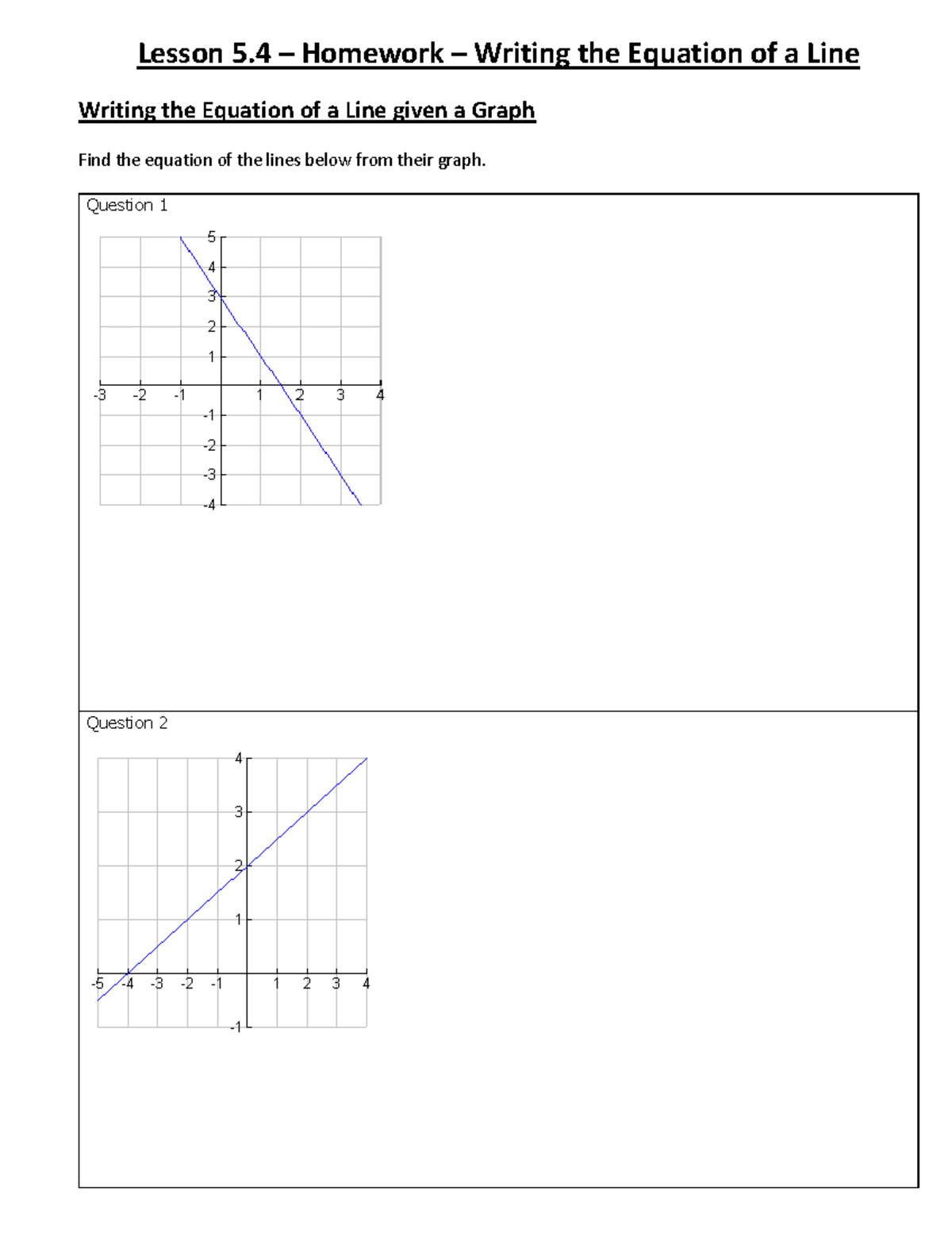 5-4-writing-the-equation-of-a-line-lesson-5-homework-writing-the