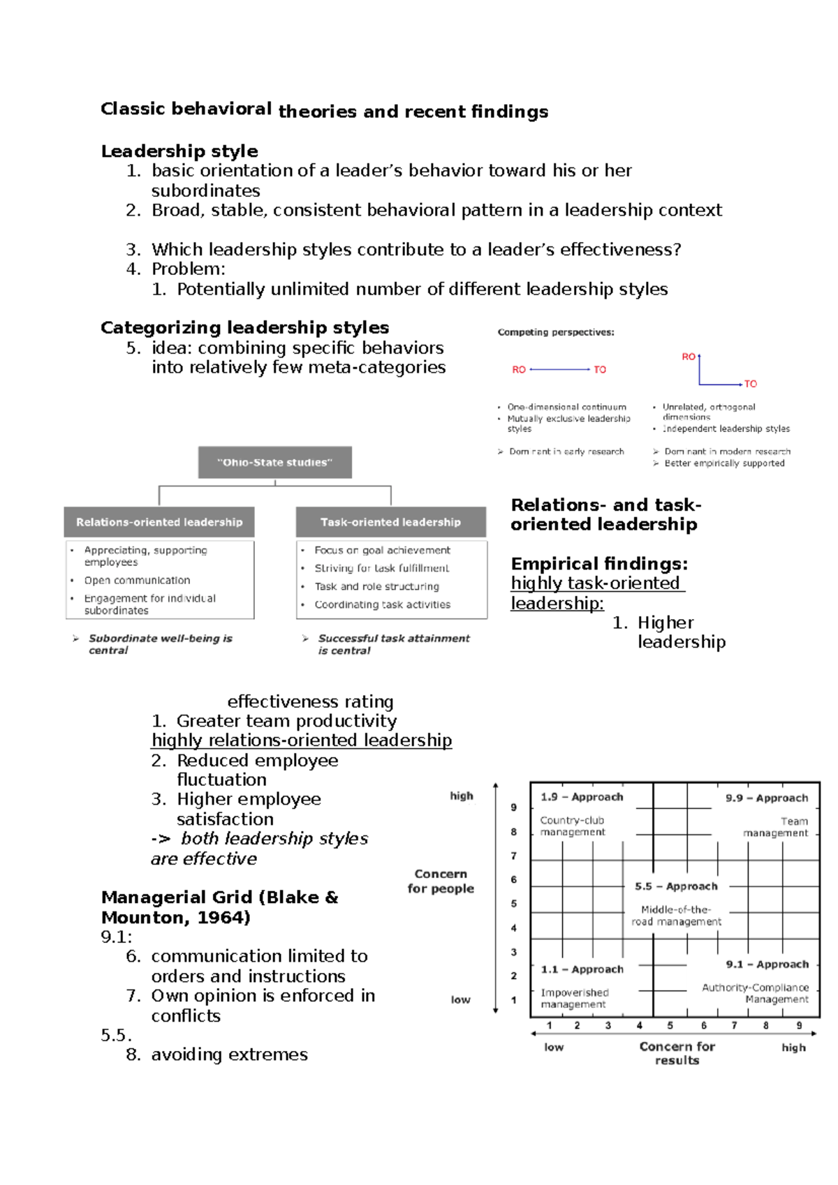 Classic behavioral theories and recent findings - Classic behavioral ...