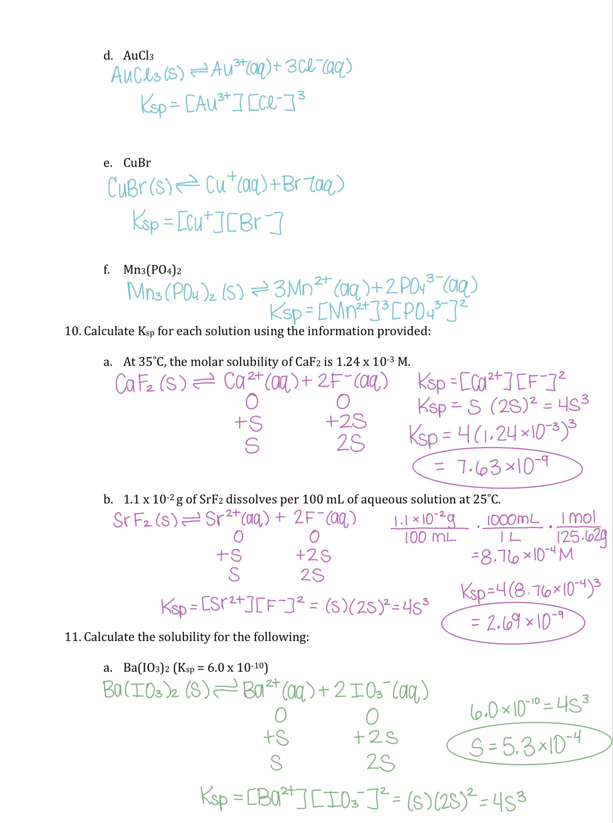 IMG 1113 - Dr.Hatab Chem 132 Practice Questions: Chapter 15 - CHEM 130 ...