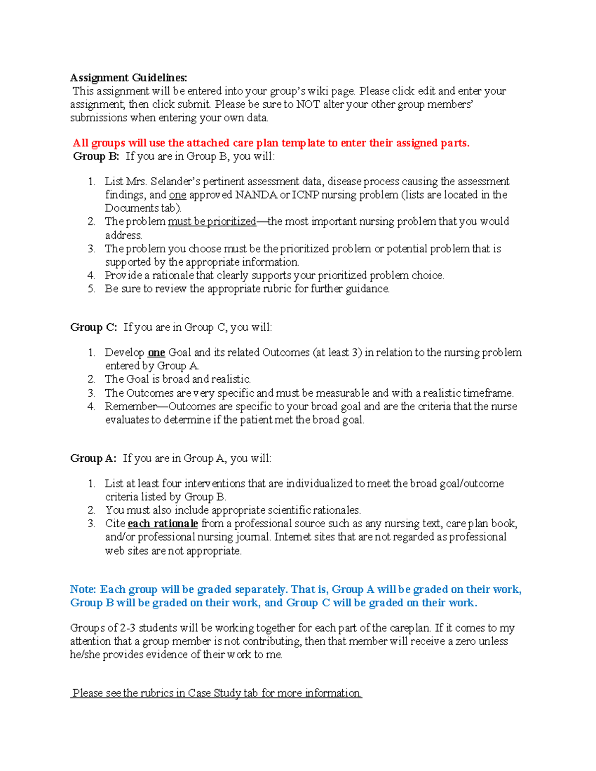 Case Study #2 Diabet Ic Medications - Assignment Guidelines: This ...