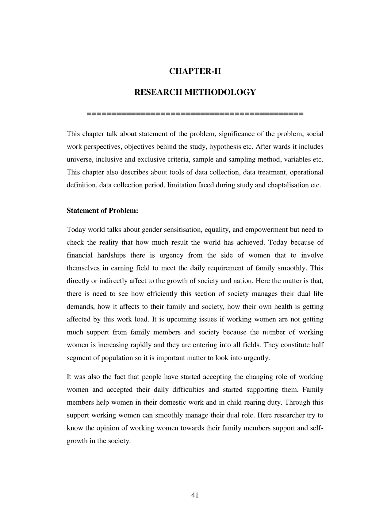 08 chapter 2 - msw course guide - CHAPTER-II RESEARCH METHODOLOGY - Studocu