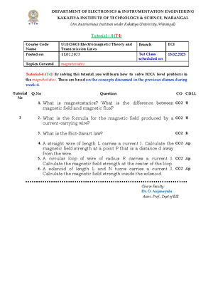 EMTL notes 3 24-Jan-2023 - Electromagnetic fields - Studocu
