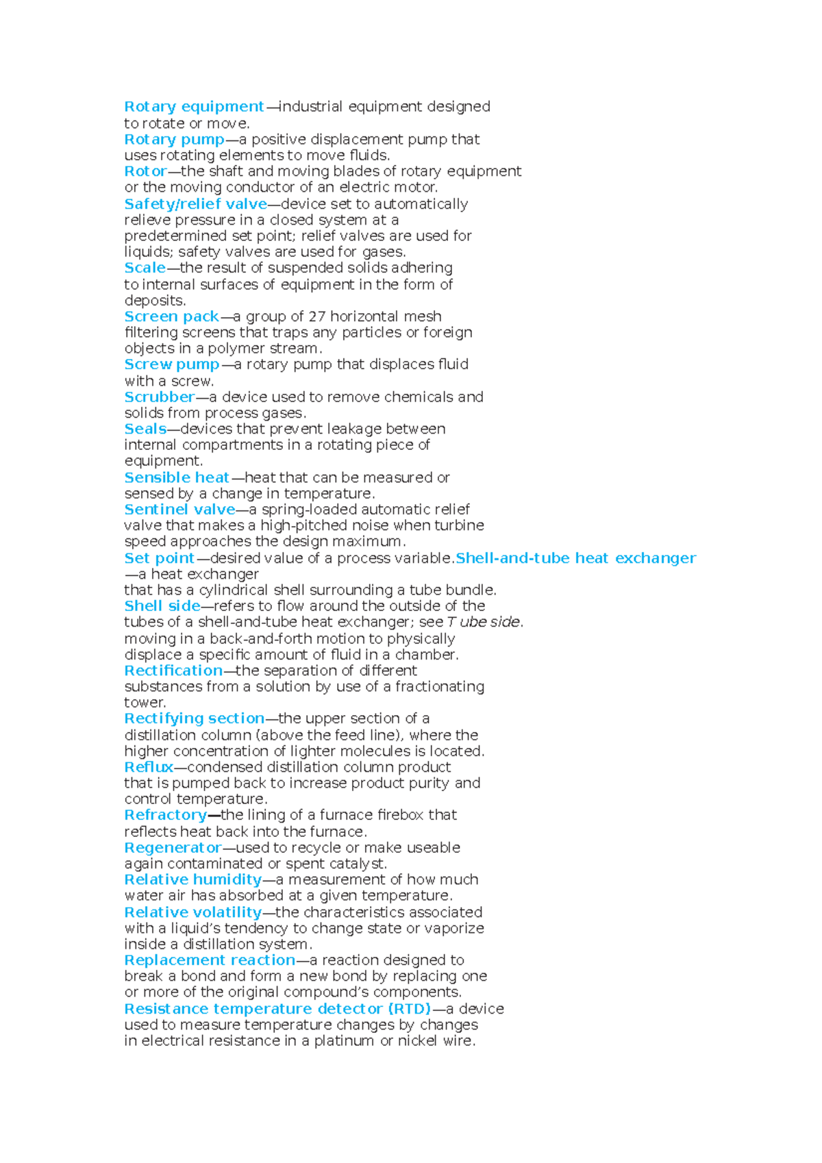 Process control application 87 - Rotary equipment—industrial equipment ...