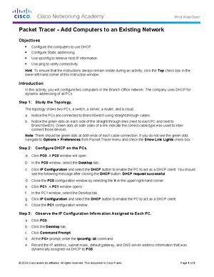 11.4.1.5 Lab - Work in the Windows Command Shell - Lab - Work in the ...