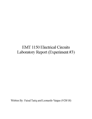 Lab Report #7 - Experiment #7 - Wheatstone Bridge - Wheatstone Bridge ...